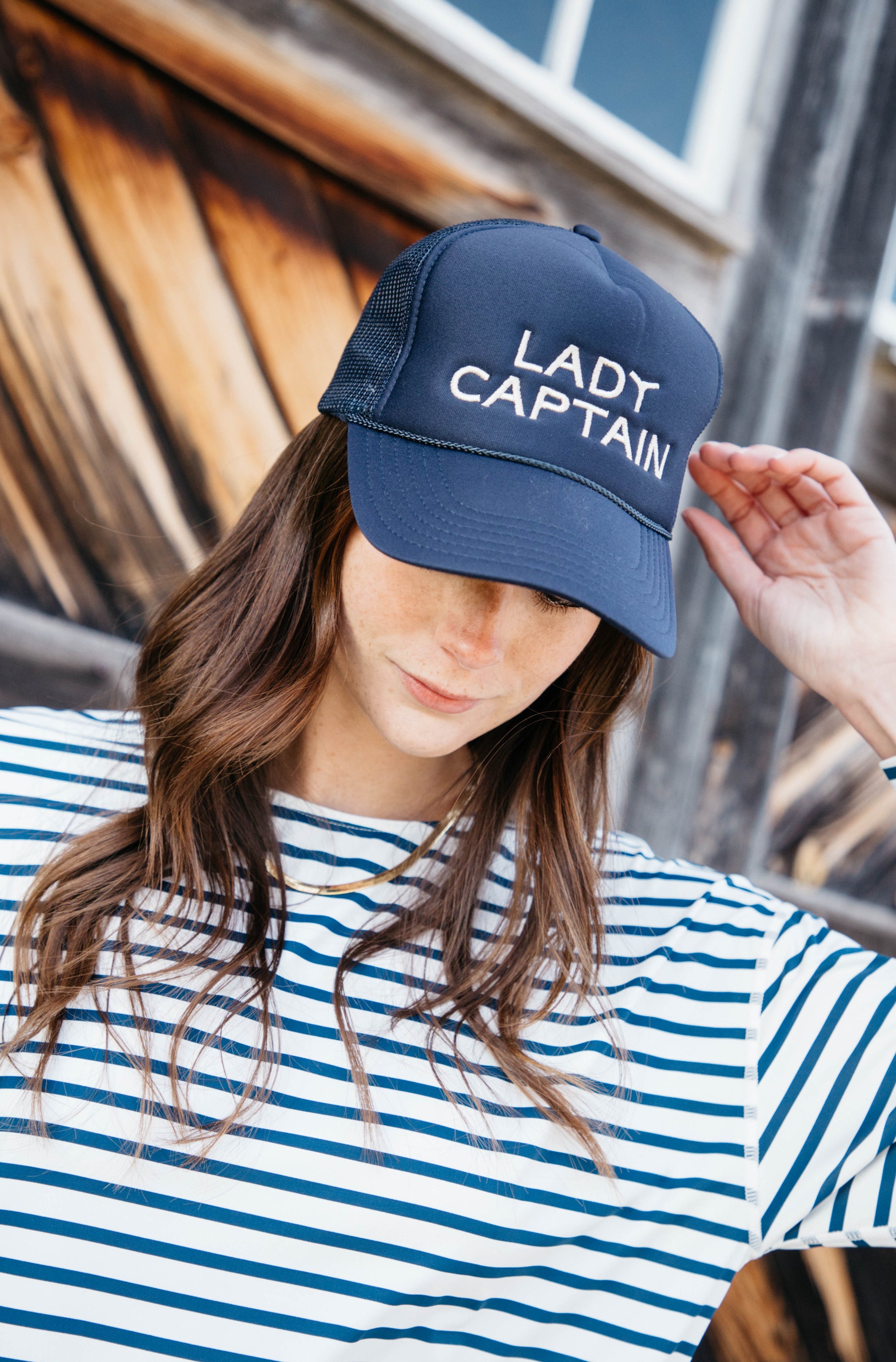 Captain trucker hat online