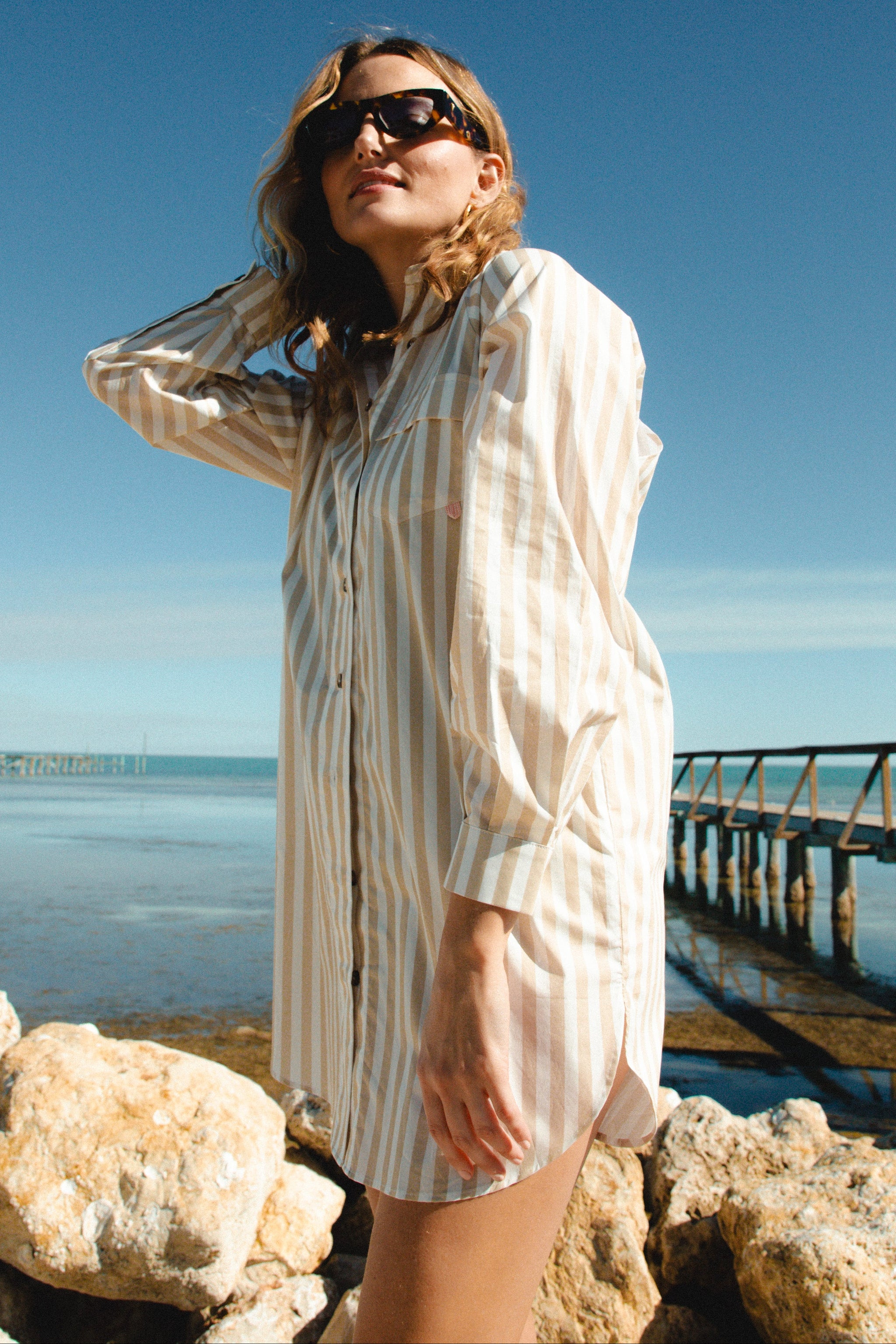 ella_selectshop 　jacquard tent tunic The Captain Tunic – Lady Captain