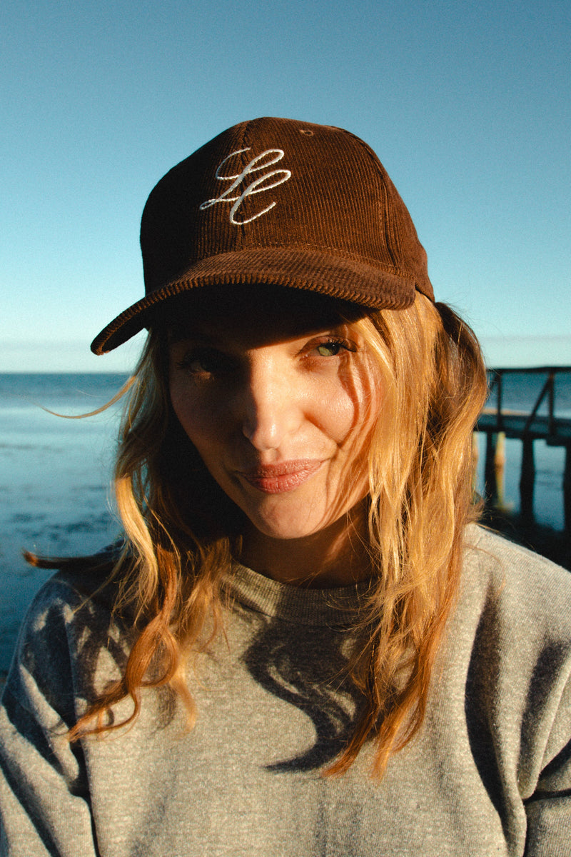 Women's Ball Cap by Lady Captain in Chocolate Brown