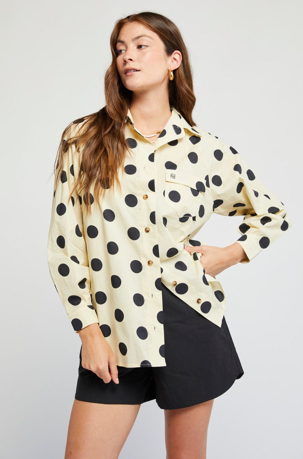 Women's Fishing Shirt in Polka Dot by Lady Captain